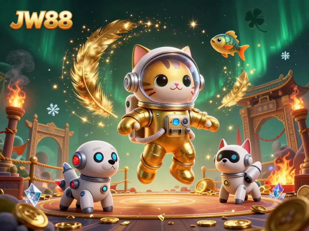 Experience thrilling moments at JW88 with colorful game elements and dynamic characters.